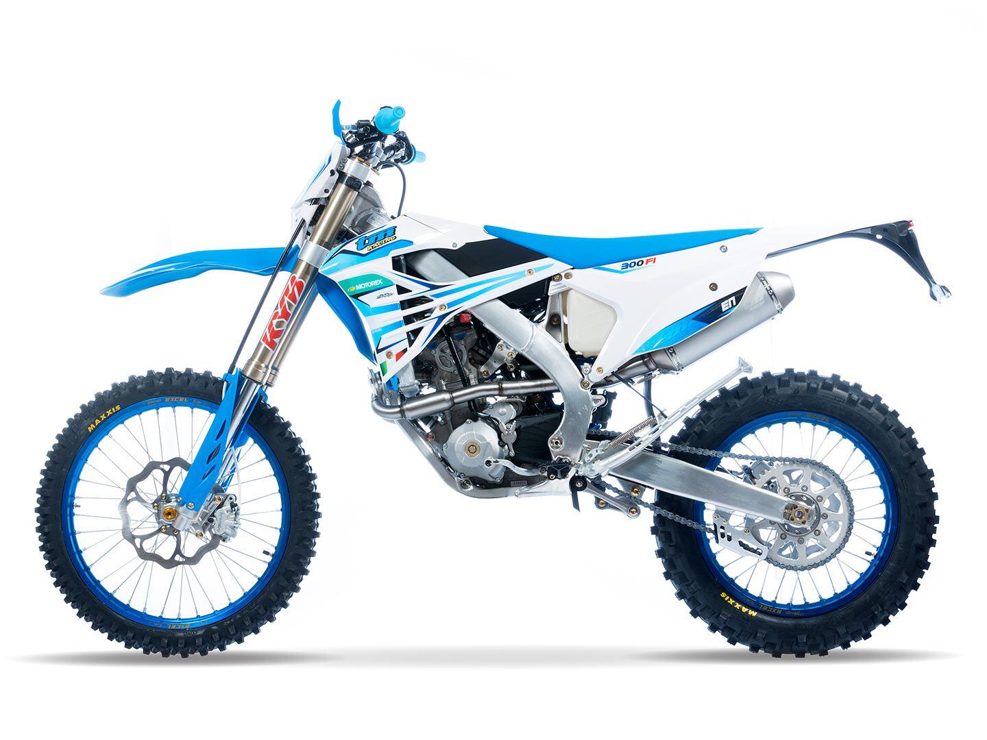 The most expensive 300–350cc four-stroke off-road/enduro motorcycle you can buy in 2023 is the TM EN 300 Fi 4T.