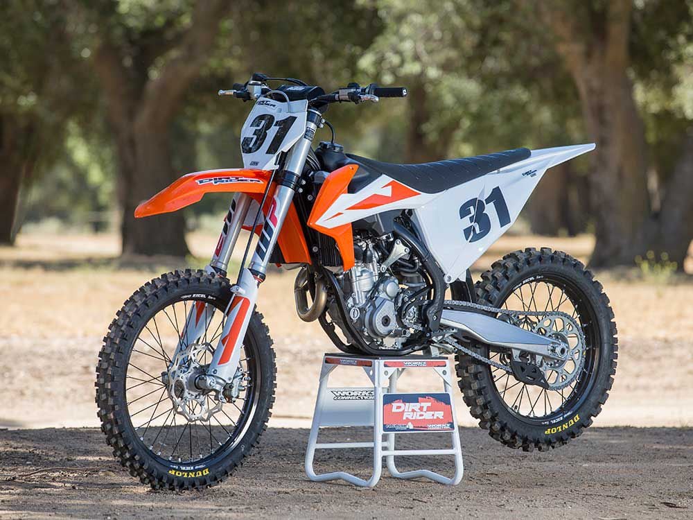 2019 KTM 350 SX F First Ride Review Dirt Rider