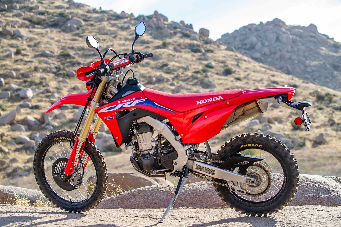2021 Honda CRF450RL Test Dirt Rider