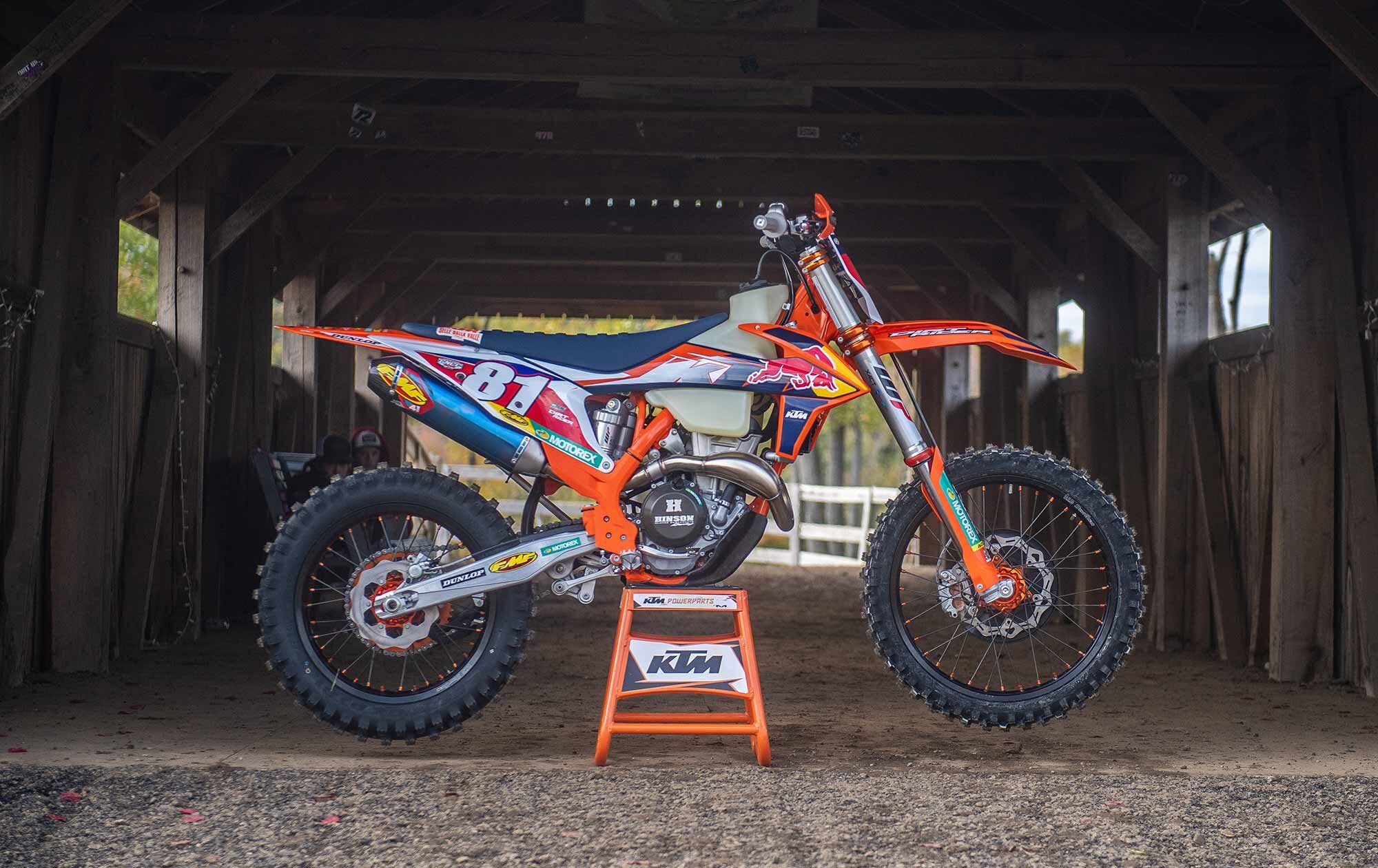 2022 KTM 350 XC F Factory Edition Test Dirt Rider