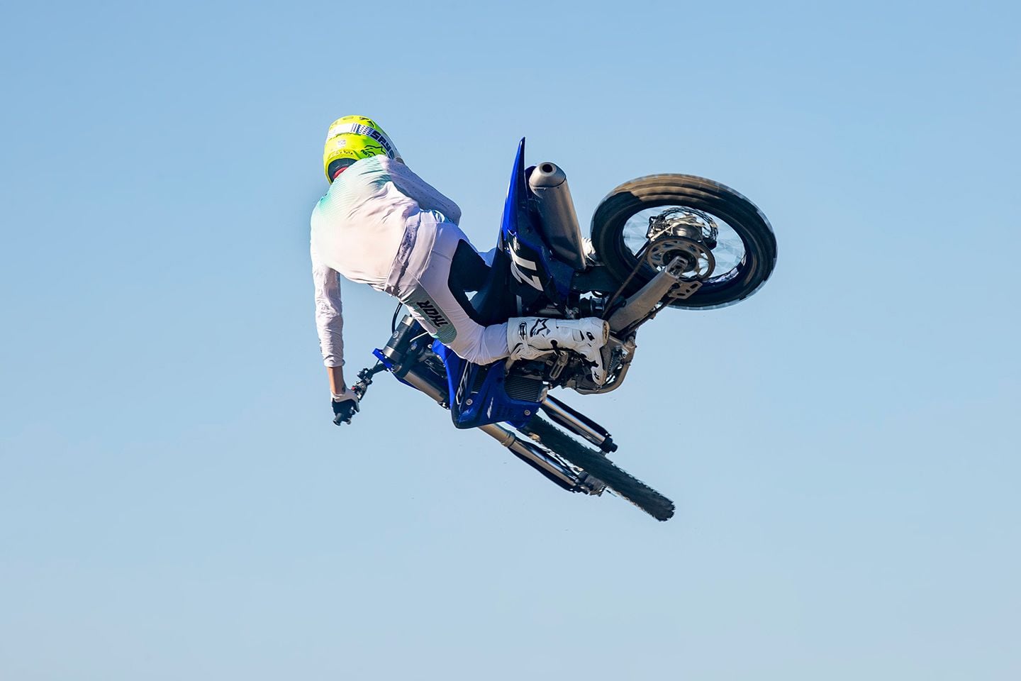 “The Yamaha is the easiest-to-ride 250F for those coming down from bigger-displacement machines, and also the bike a majority of vet riders would enjoy the most.” <i>—Casey Casper</i>