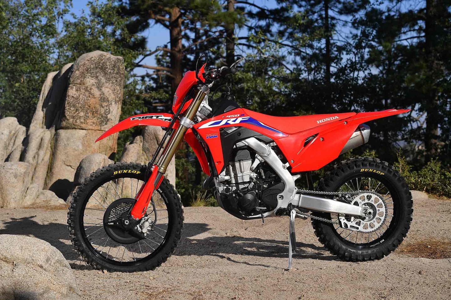 2021 Honda CRF450X Test Dirt Rider