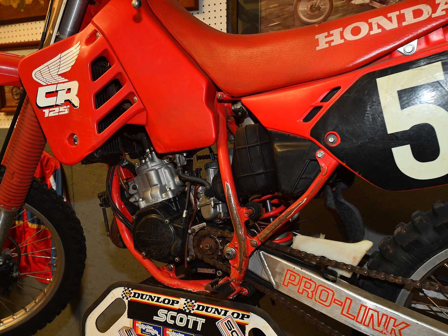 Factory Motocross Bikes Guy Cooper s 1988 Honda CR125R Dirt Rider