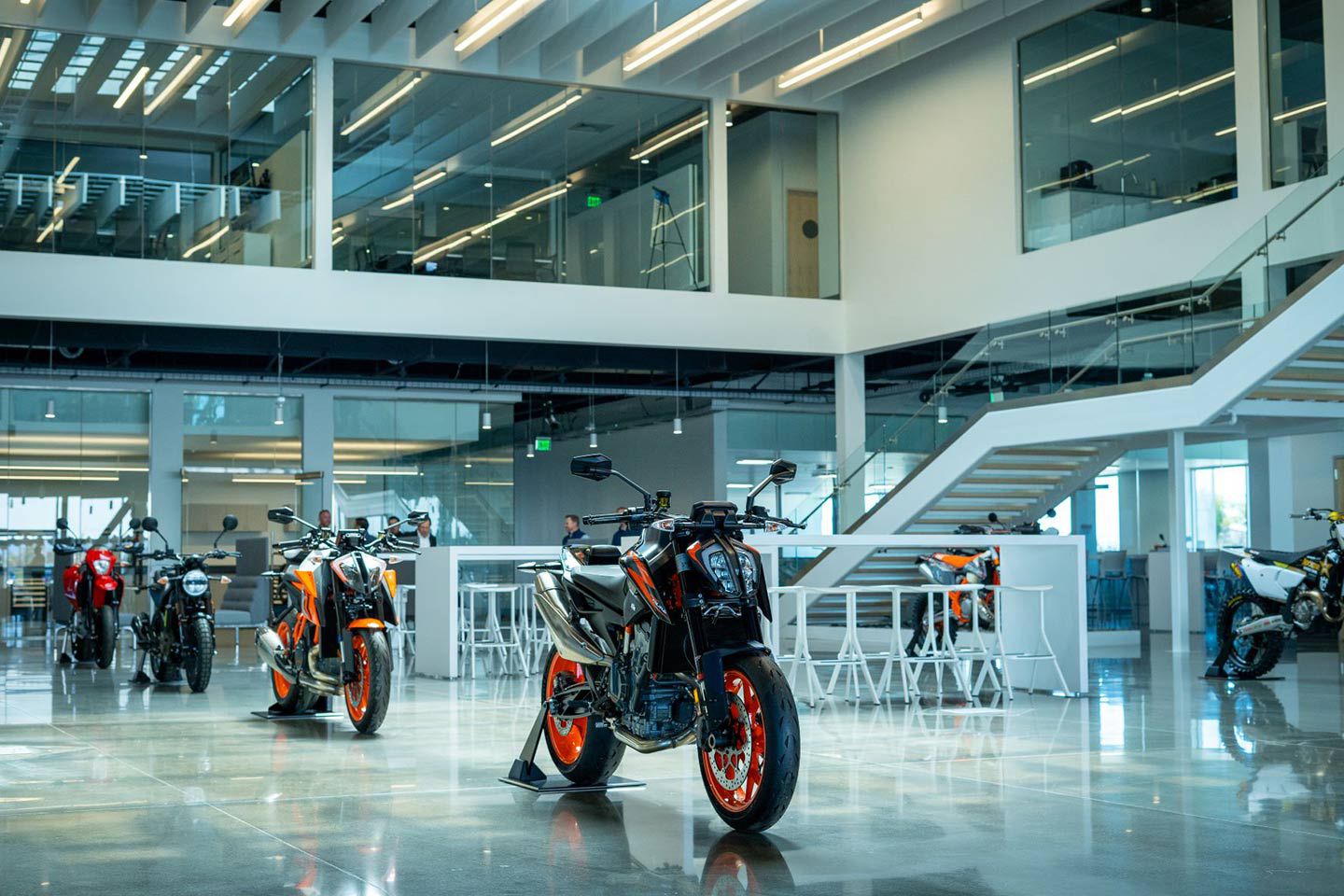 Ktm showroom discount