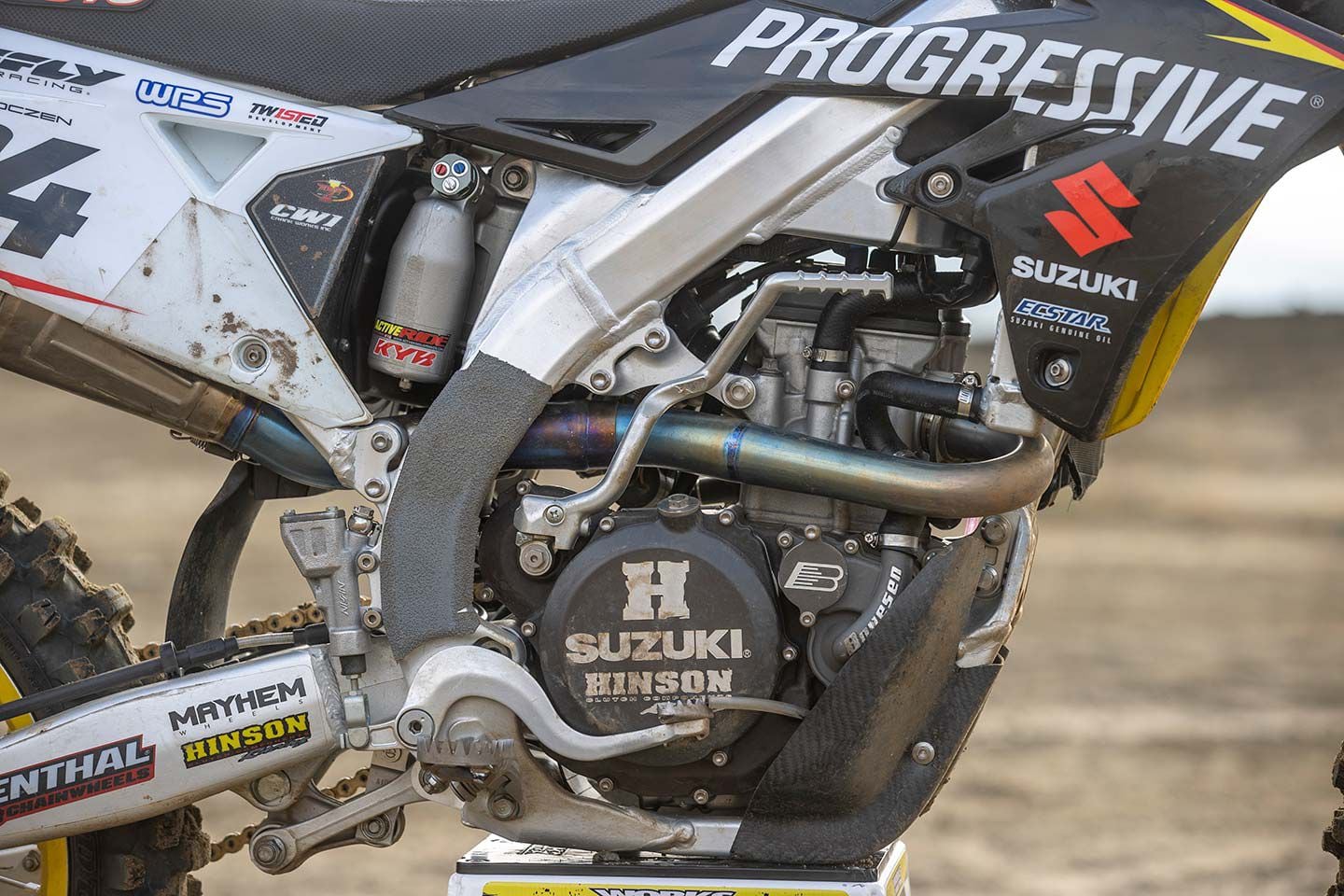 SuperMotocross Racebikes—Ken Roczen's 2023 Suzuki RM-Z450
