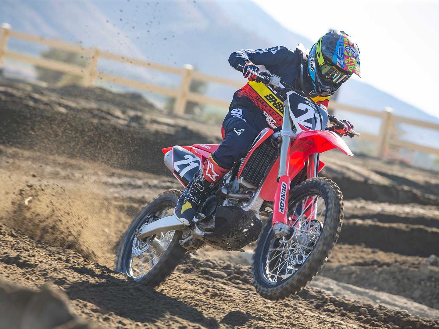 Best Motocross Bike 4th Place—2020 Honda CRF250R Dirt Rider