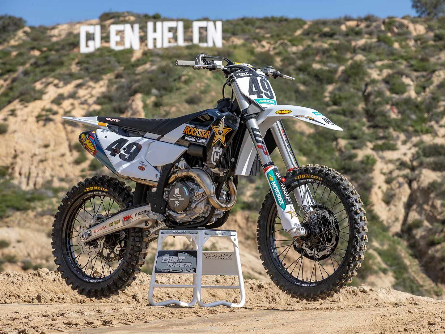 In its sixth year on the market, Husqvarna’s FC 450 Rockstar Edition receives suspension setting updates and more trick parts than the 2022 model.