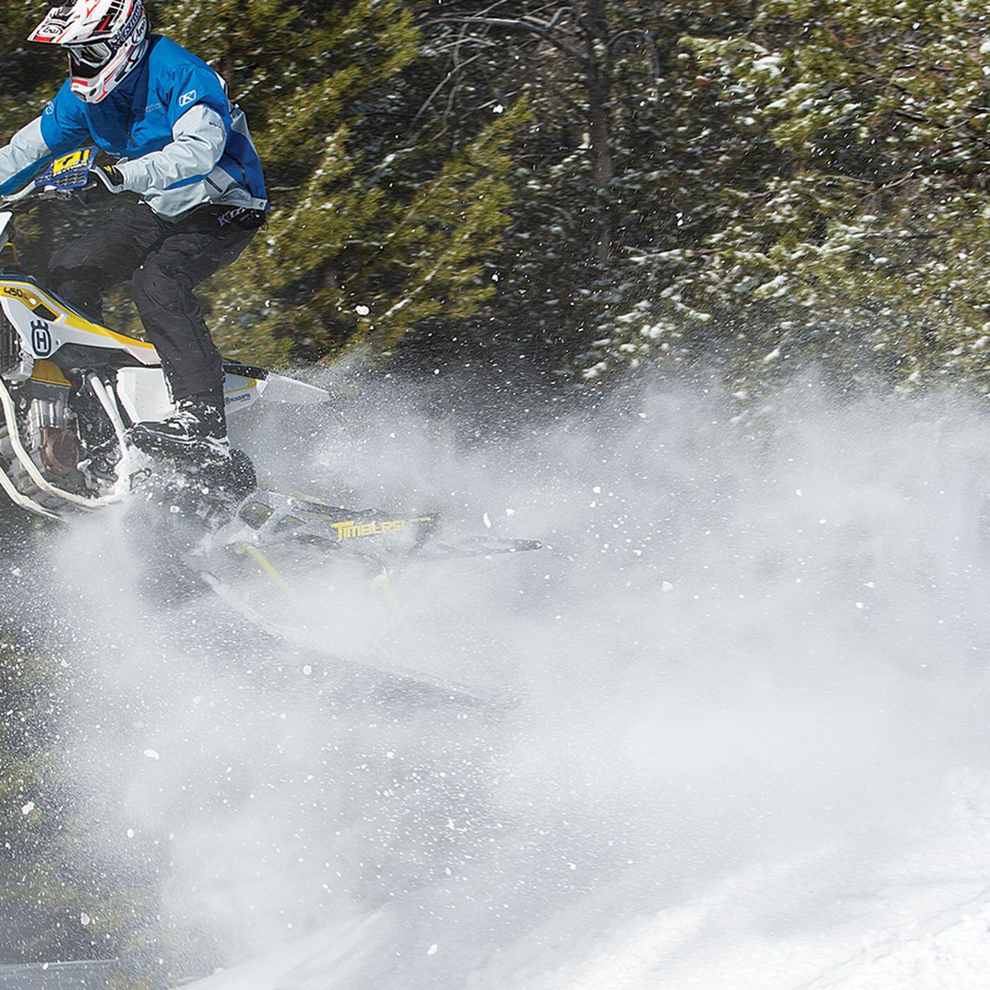 2017 Timbersled Snow Bike Conversion Kit from Polaris Dirt Rider