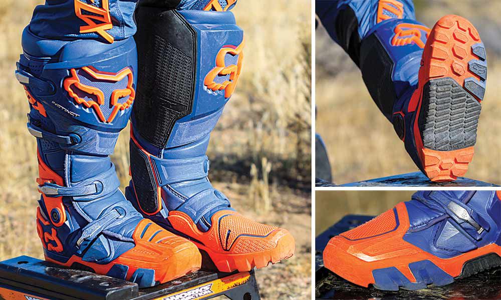 FOX Instinct EU44 オフロードブーツ 28cm相当 モトクロス FOX INSTICT