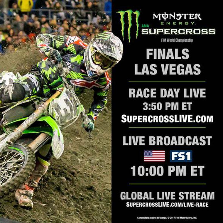 How To Watch Las Vegas Supercross 2017 Dirt Rider