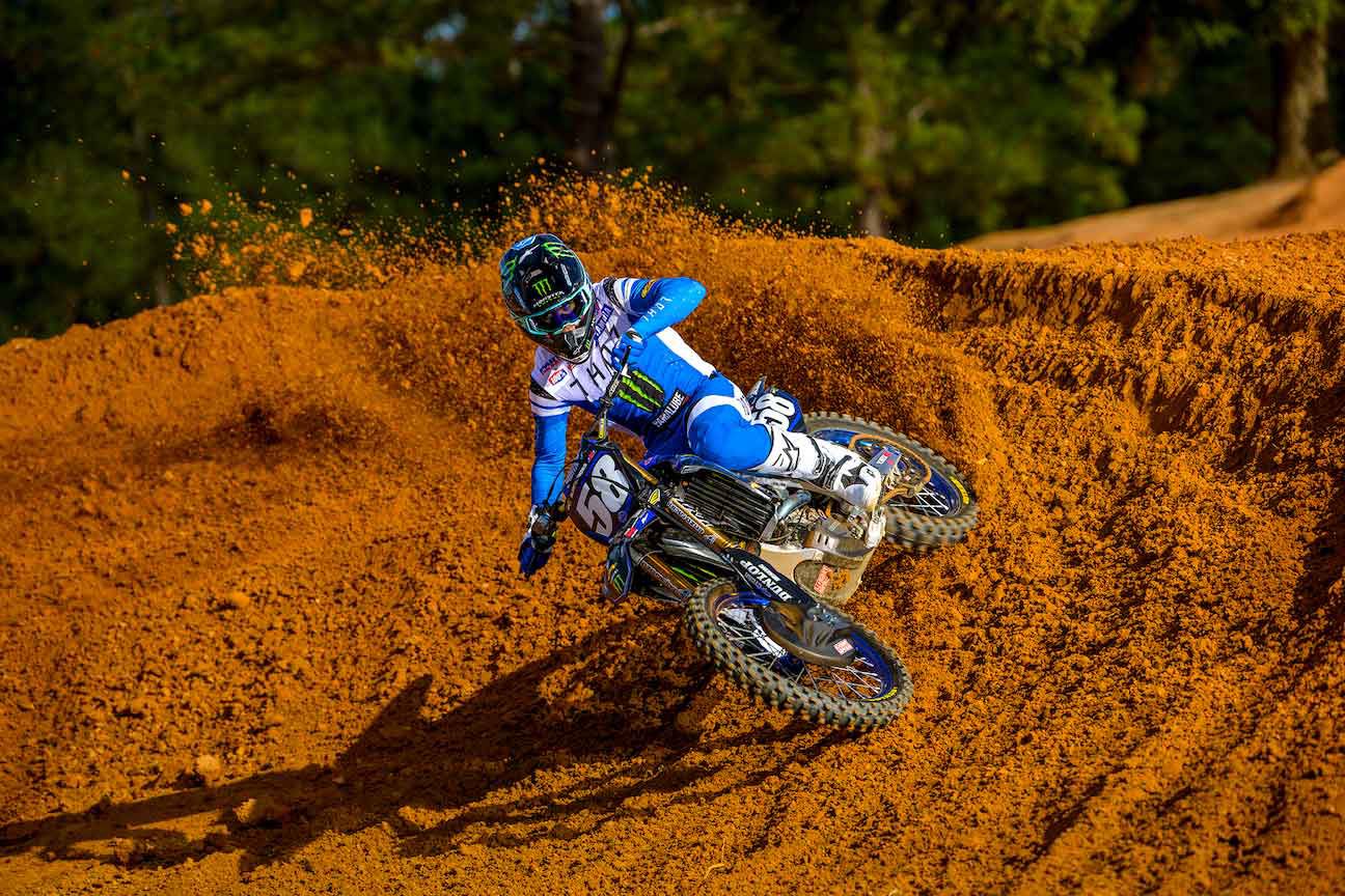Jordon Smith joins the Monster Energy Yamaha Star Racing team with three 250SX main event victories and multiple 250SX main event podiums to his credit. The North Carolina native’s goal for this year is to capture his first pro title.