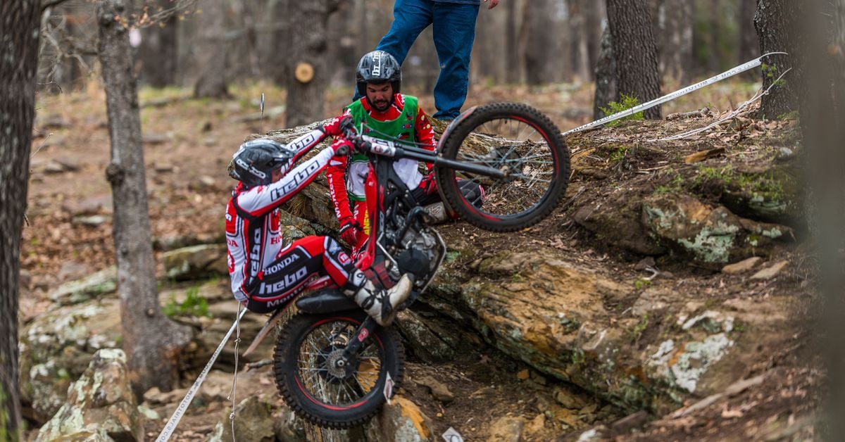 Kansas US National MotoTrials Dirt Rider