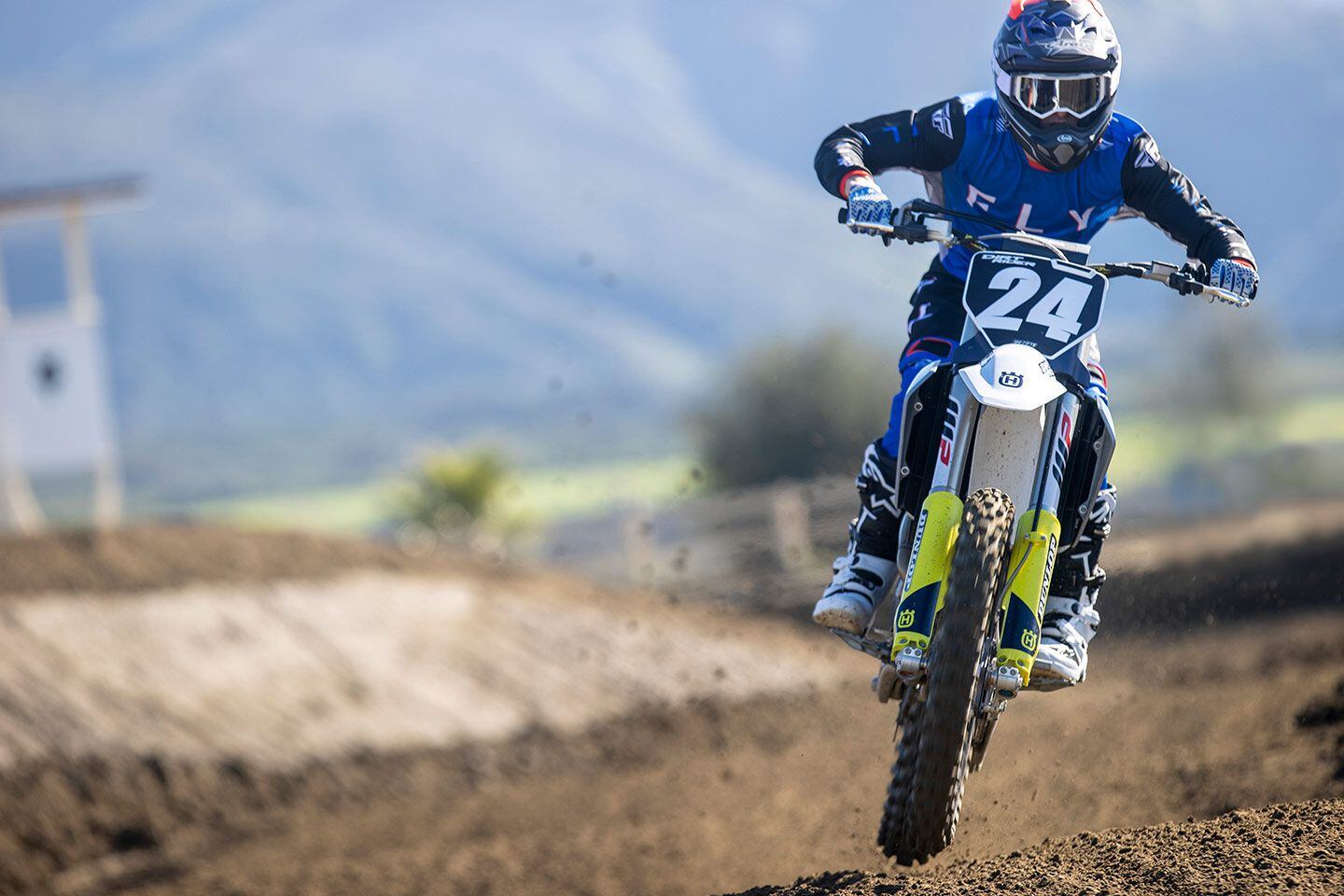 “I’m a huge fan of the WP Xact suspension as it’s very plush and helps the Husqvarna remain stable through chop.” <i>—Michael Wicker</i>