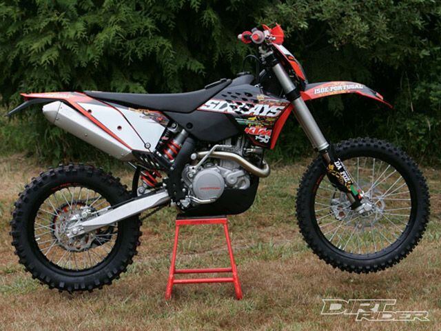 2010 ktm 450 six days