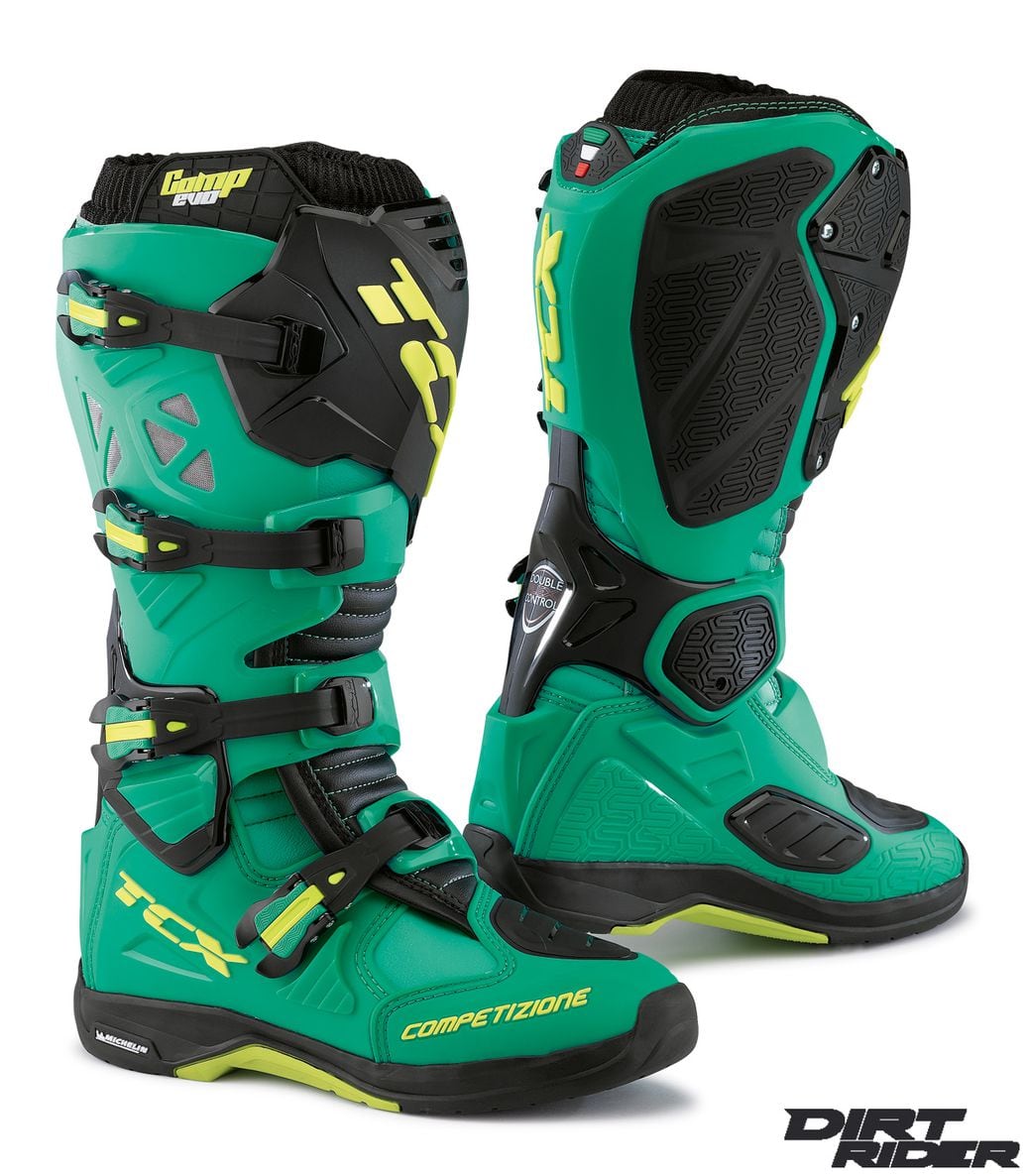 TCX Boots, 2016 TCX Comp Evo Michelin Boots | Dirt Rider