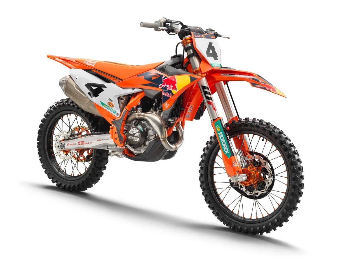 2024 KTM 250 SXF and 450 SXF Factory Editions First Look Dirt Rider
