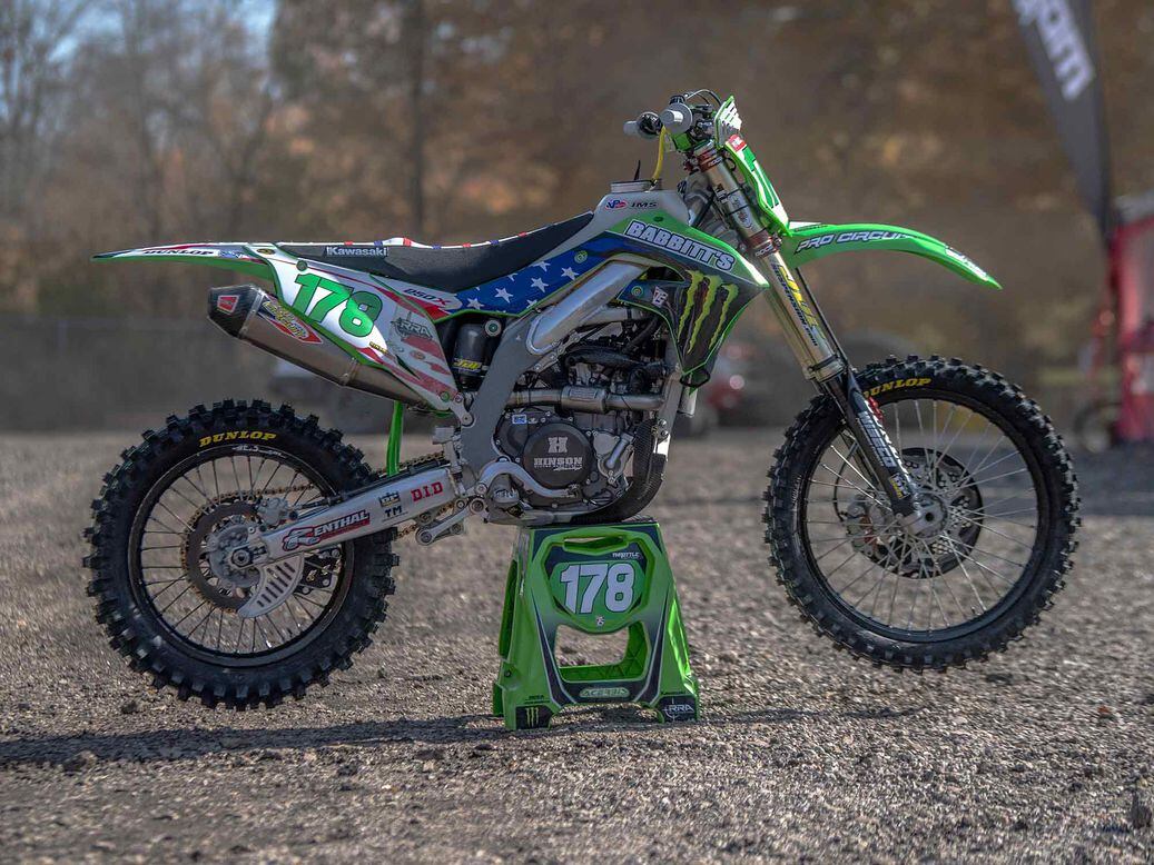Off-Road Racebikes: Lyndon Snodgrass' 2022 Kawasaki KX250X | Dirt