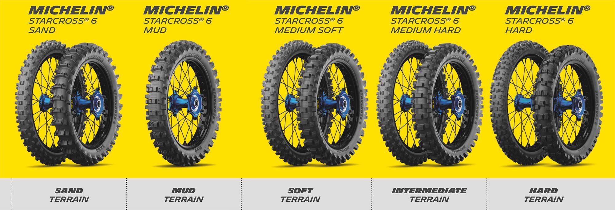 Michelin StarCross 6 Medium Soft and Medium Hard Tires Review
