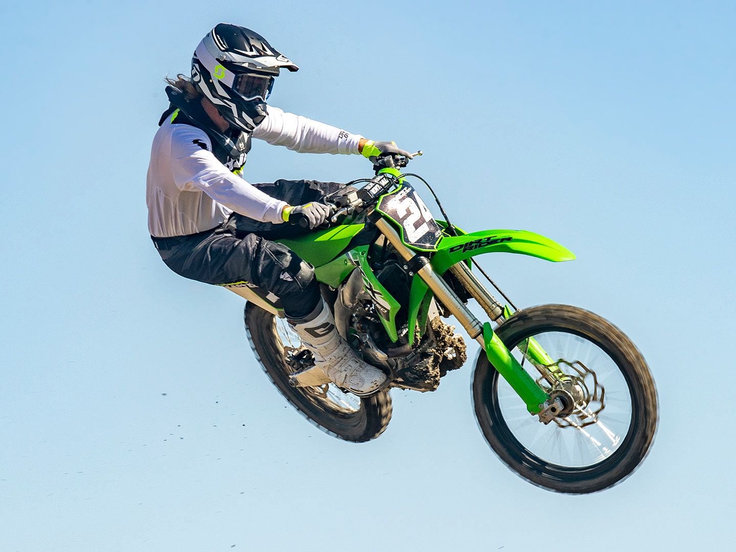 Kawasaki 185 dirt bike deals