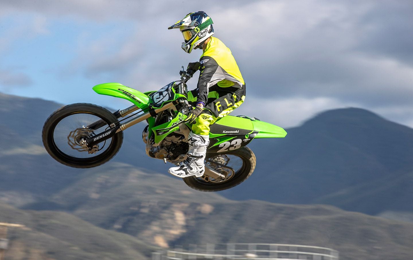 “The KX250 has a fun engine character, light-feeling chassis, and sharp handling, but it needs more comfort and power to win.” <i>—Allan Brown</i>