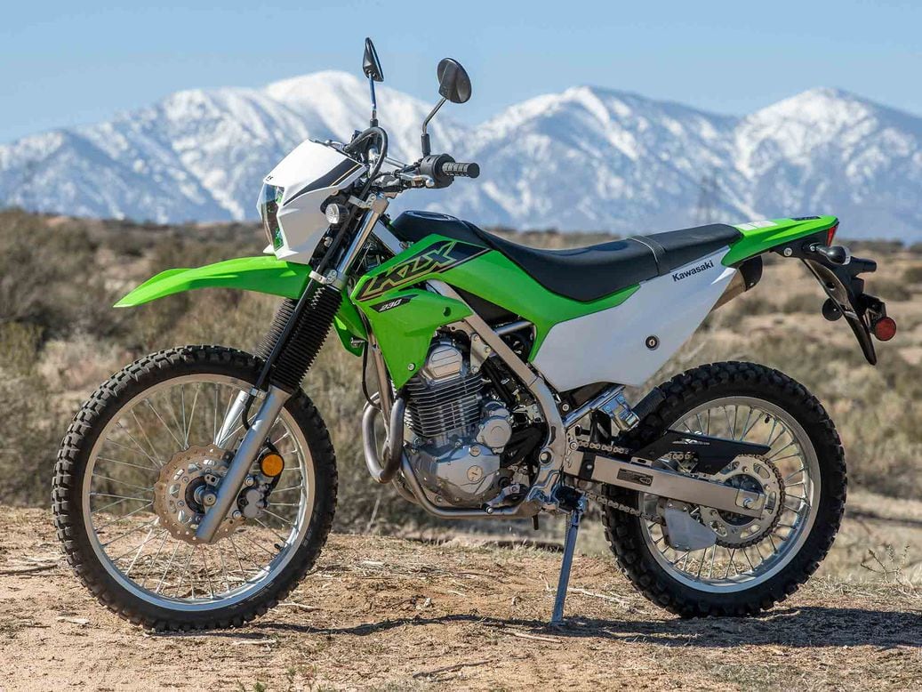 2021 Kawasaki KLX230 Test Dirt Rider