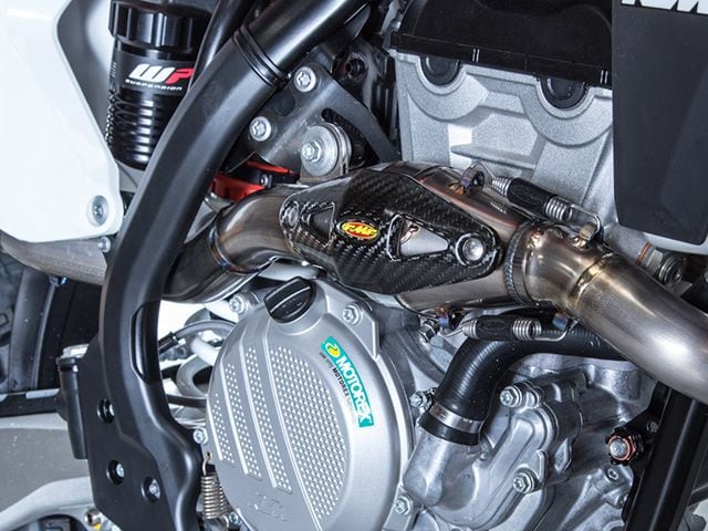 FMF Racing Introduces New Carbon Fiber Heat Shields | Dirt Rider