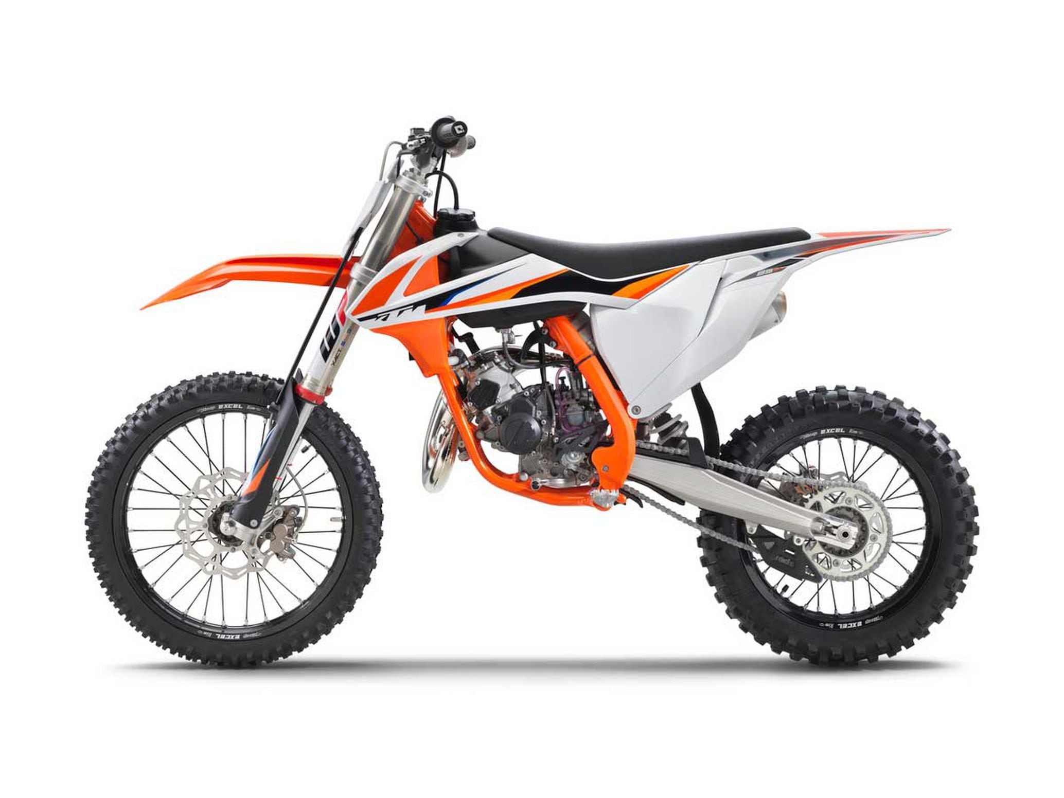 New Formula brakes are the main update the KTM 85 SX receives for 2021.