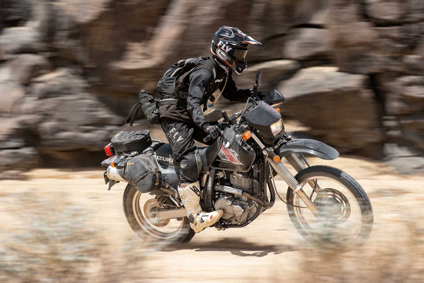 Dual Sport Riding on a 2022 Suzuki DR650S Dirt Rider