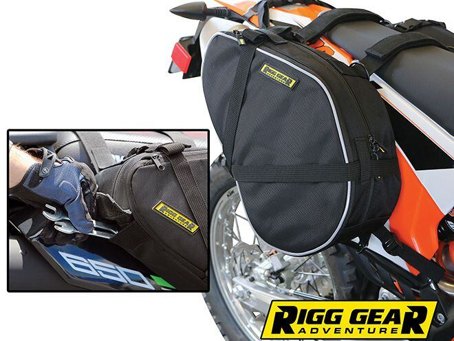 RG 020 Rigg Gear Dual Sport Saddlebags Dirt Rider