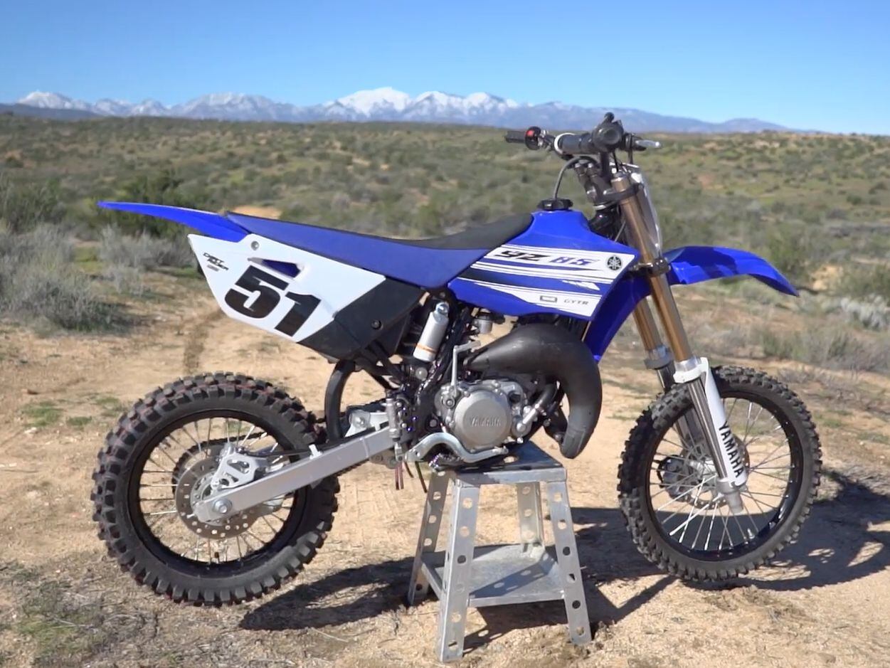 VIDEO 2016 Yamaha YZ85 Dirt Rider