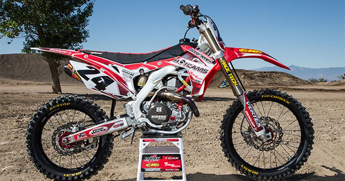 Web Impression 2013 Honda CRF450R Project Bike Build 