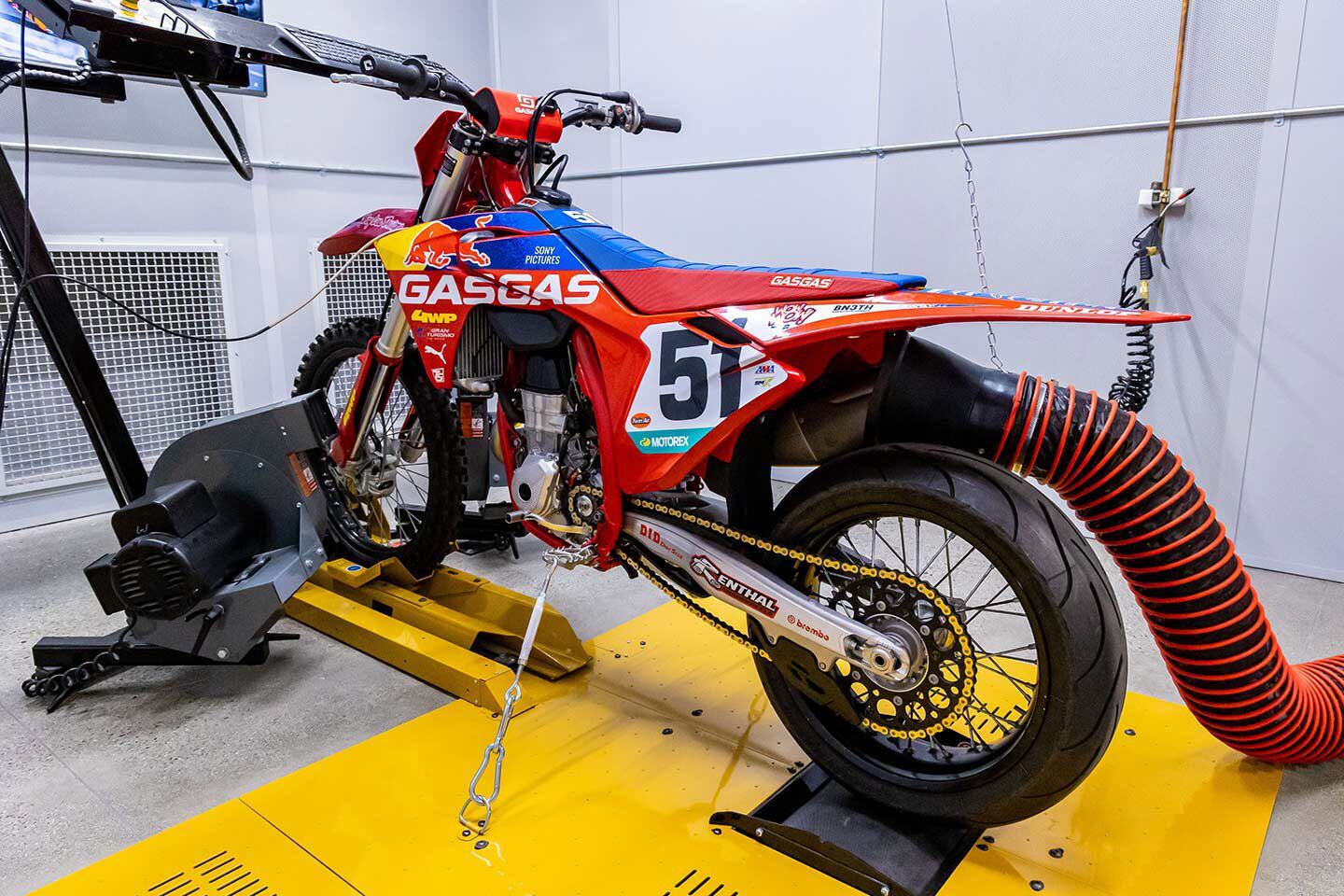 Any guesses as to how many ponies this MC 450F Factory Edition churns out?