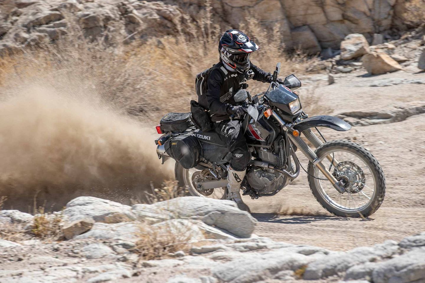 Dual Sport Riding on a 2022 Suzuki DR650S Dirt Rider