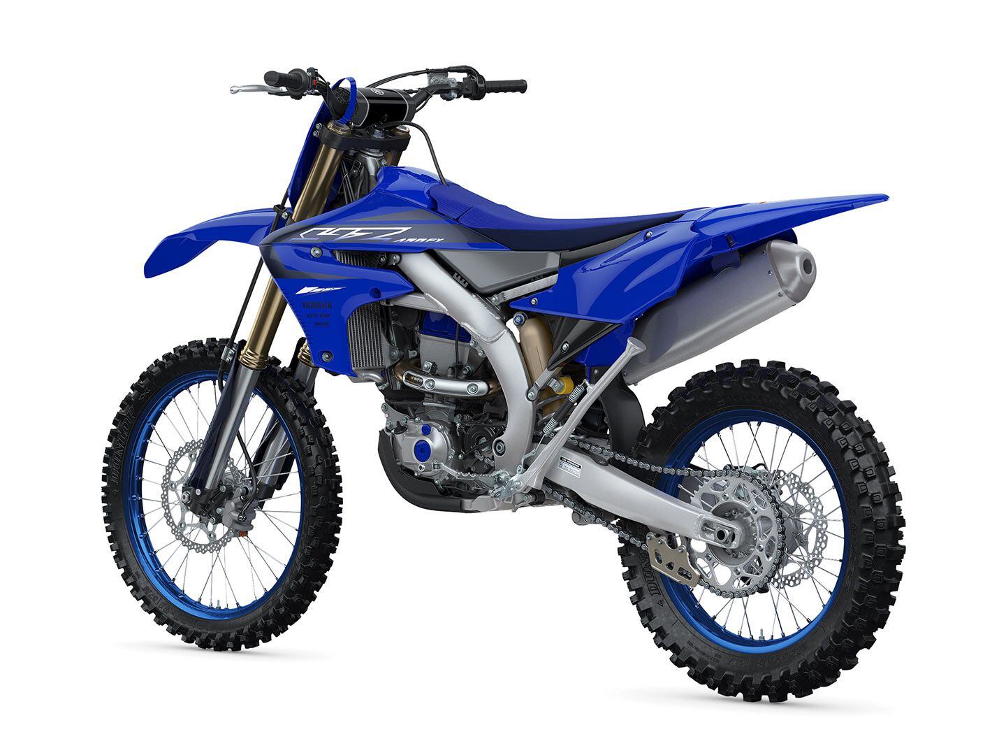 According to Yamaha, the YZ450FX weighs 254 pounds with its 2.2-gallon tank topped up.