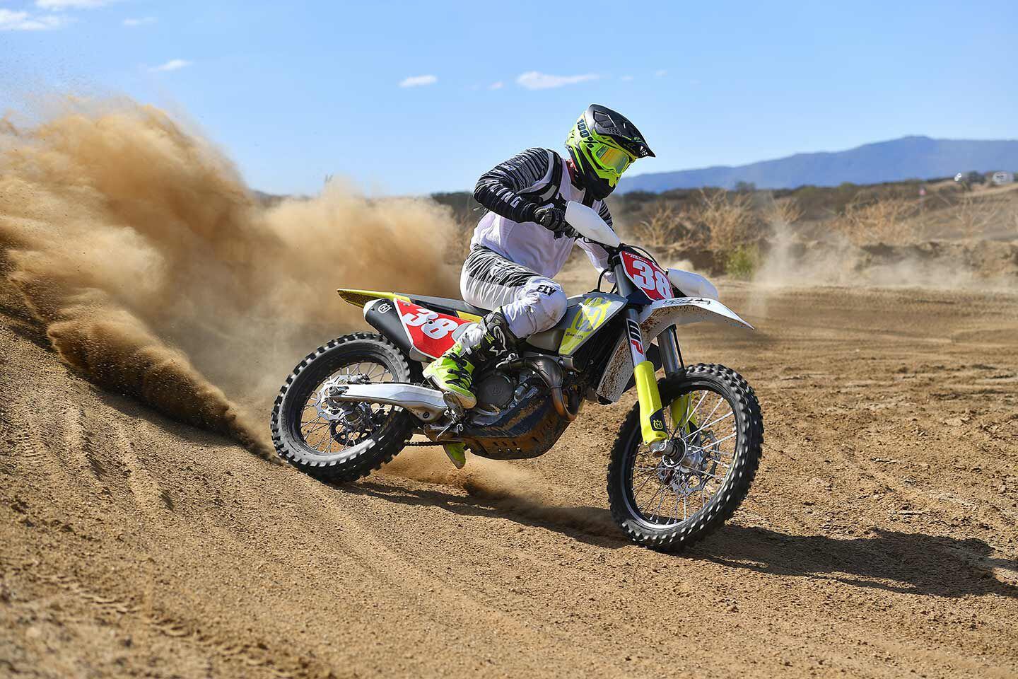 The Keihin EMS has traction control (TC), which limits the engine’s acceleration rate to help the rider with throttle control on slippery surfaces.