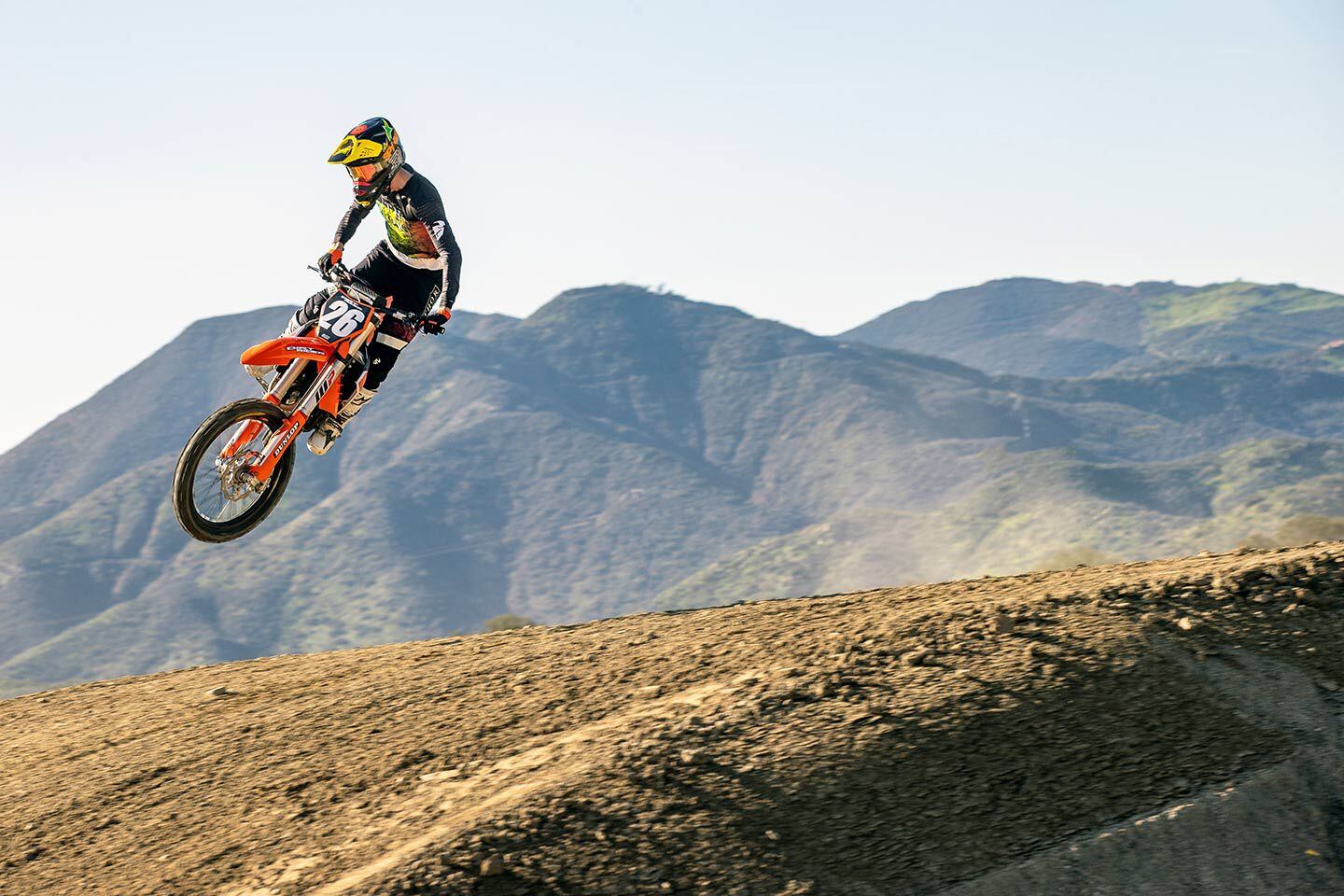 “I like the KTM’s new chassis and ergonomics. It doesn’t feel lighter than the previous-generation model, but I think that’s more due to the engine characteristics than the actual weight of the bike.” <i>—Allan Brown</i>