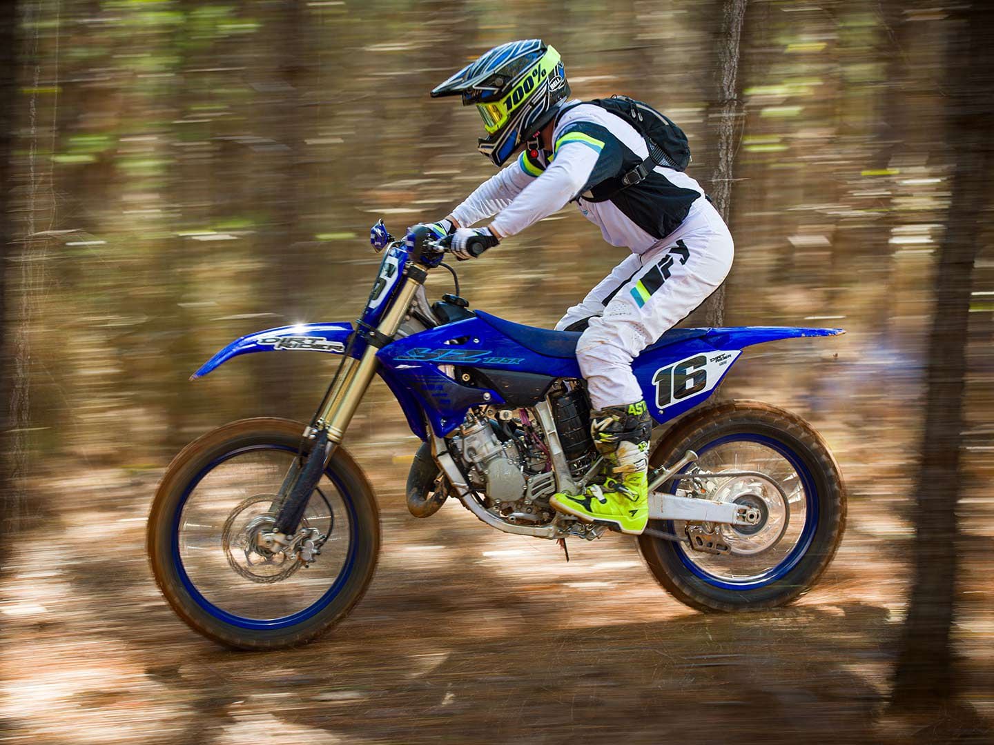 2024 Yamaha YZ125X Test Dirt Rider