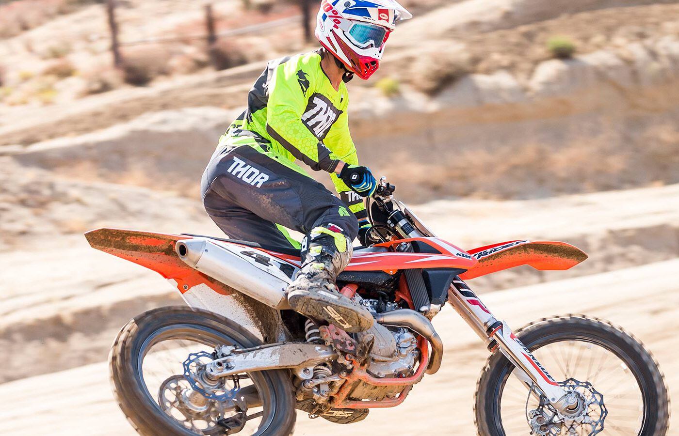 2nd Place of the 2018 450 MX Shootout: KTM 450 SX-F | Dirt Rider