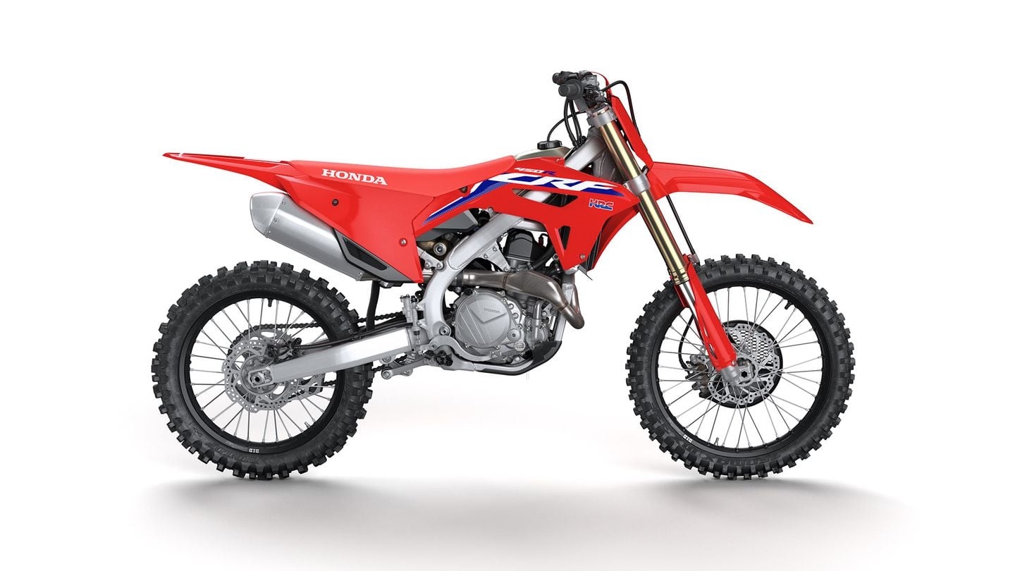 2022 Honda CRF450R, CRF450RWE, CRF450RX, CRF450X, CRF450RL, and CRF450R