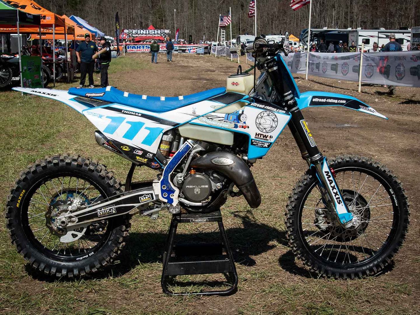 2019 Factory Off-Road Bikes—Jason Thomas' Husqvarna TC 125 | Dirt