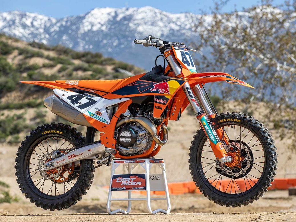 2023 KTM 450 SX-F Factory Edition Features and Specifications
