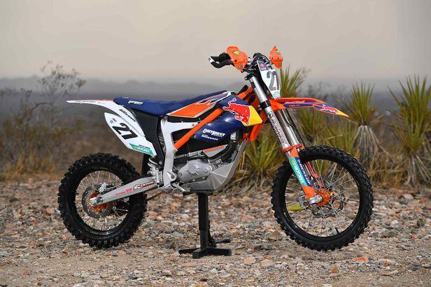 2021 Off Road Racebikes Andy Lagzdins KTM Freeride E XC Dirt Rider