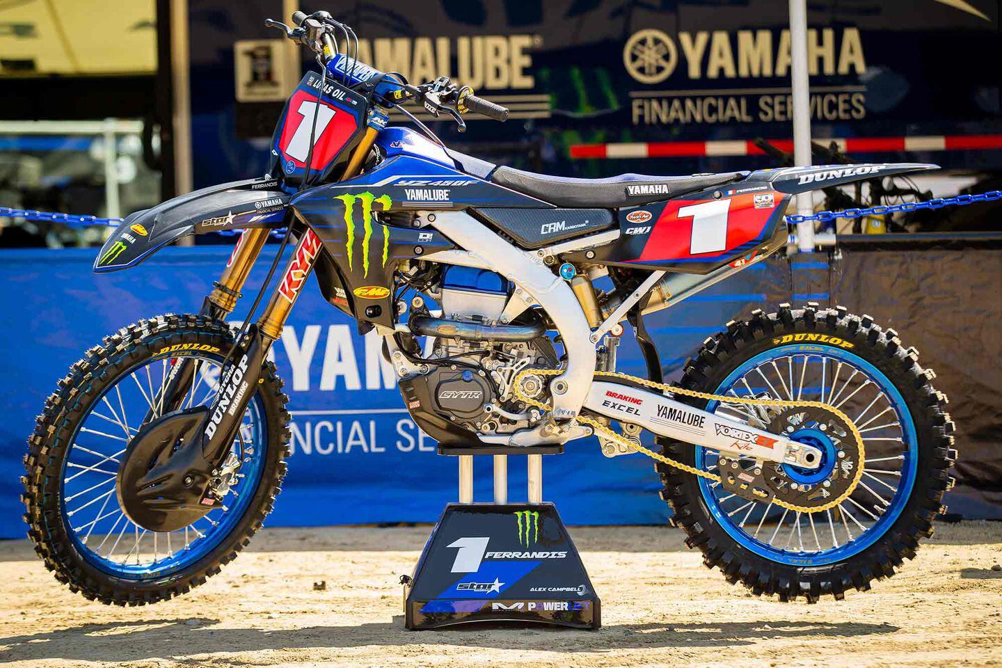 Factory Motocross Racebikes—Dylan Ferrandis' 2022 Yamaha YZ450F