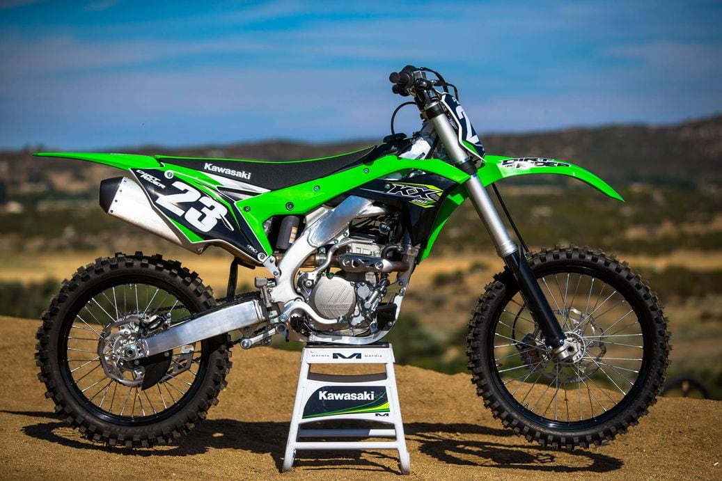 2018 Kawasaki KX250F Review First Ride Dirt Rider