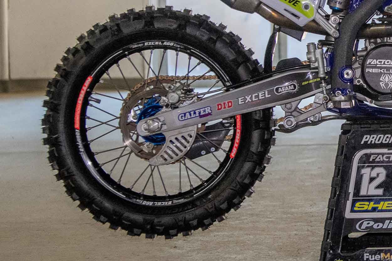 Abbott is very sensitive when it comes to things as subtle as the stiffness of a mousse. “We do blind tests and put different tires on, and it’s almost unanimous when they come back,” Sams said. “If we know a setup is bad and we’re just testing, he and Cody will come back [and say] ‘We want that other setup, whatever that is.’”