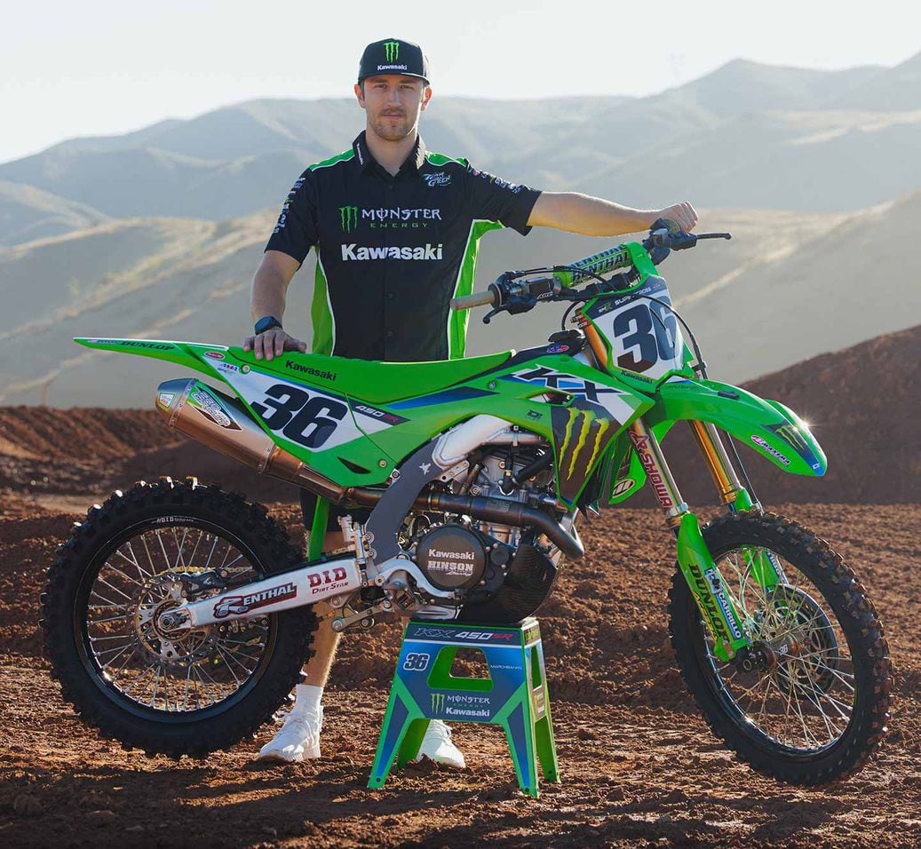 Garrett Marchbanks Signs with Monster Energy Kawasaki | Dirt Rider
