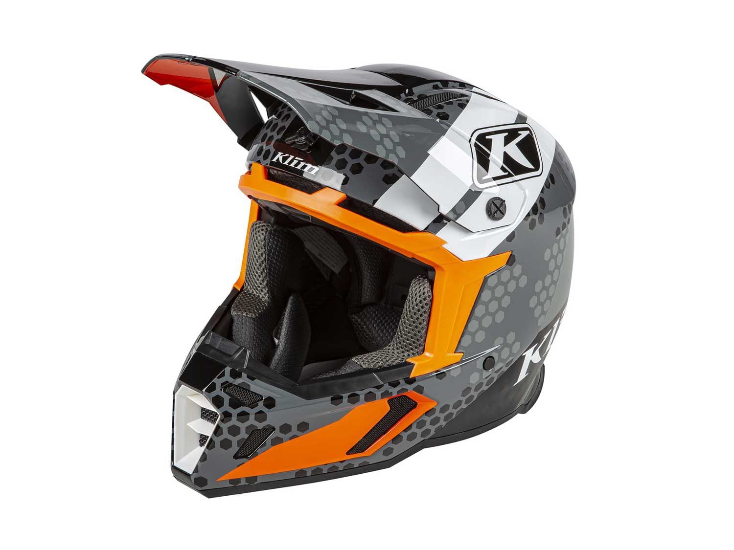 The most expensive helmet in Klim’s lineup is the F5 Koroyd.