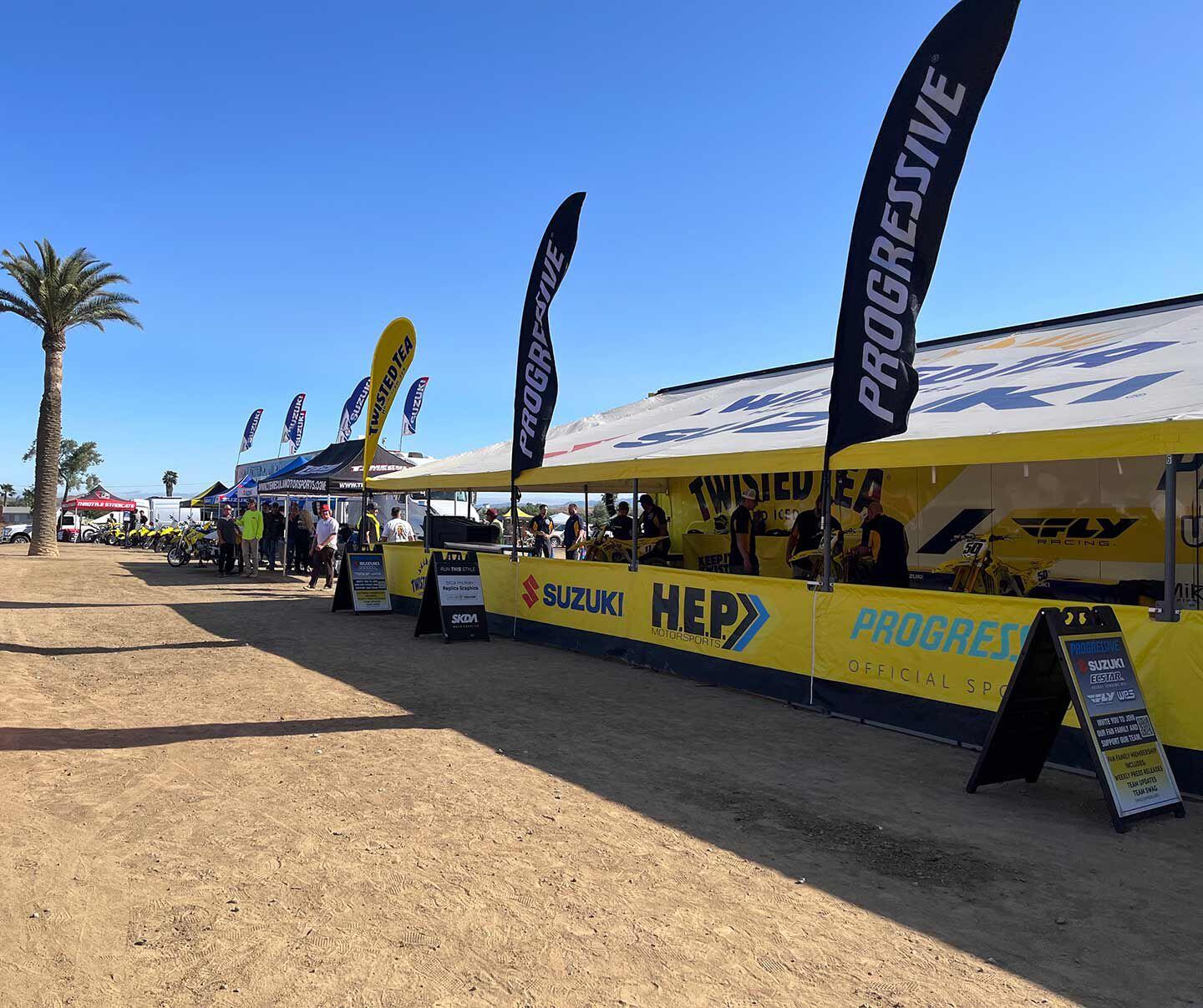 Going to Boot Camp With the Suzuki RM Army
