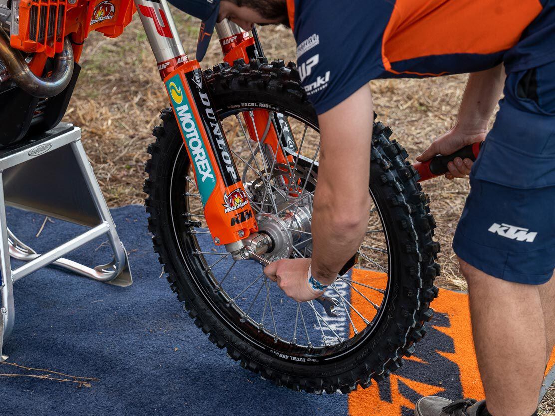 How To Align the Front Axle on a Dirt Bike Dirt Rider