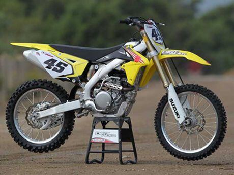 Мотокросс обои Suzuki RMZ 450